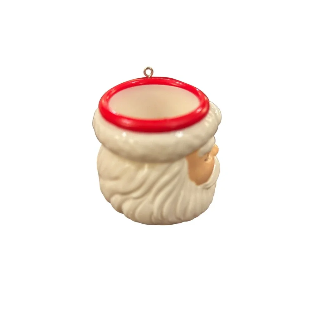 Hallmark Keepsake Jolly Mug Winking Santa Christmas Ornament Limited Edition